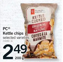 Fortinos PC KETTLE CHIPS offer