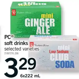 Fortinos PC SOFT DRINKS offer