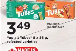 Fortinos YOPLAIT TUBES offer