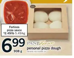 Fortinos PERSONAL PIZZA DOUGH offer