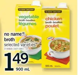 Fortinos NO NAME BROTH offer