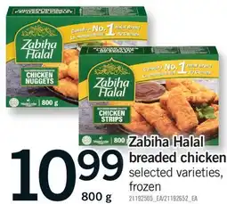 Fortinos ZABIHA HALAL BREADED CHICKEN offer