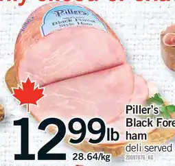 Fortinos PILLER'S BLACK FOREST HAM offer