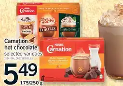 Fortinos CARNATION HOT CHOCOLATE, 175/250 G offer
