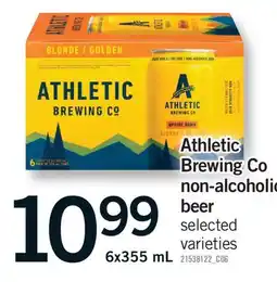 Fortinos ATHLETIC BREWING CO NON-ALCOHOLIC BEER offer