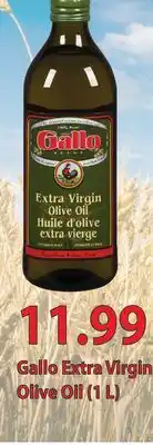 Fortinos GALLO EXTRA VIRGIN OLIVE OIL, (1 L) offer
