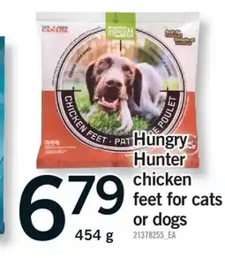 Fortinos HUNGRY HUNTER CHICKEN FEET FOR CATS OR DOGS offer