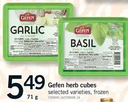 Fortinos GEFEN HERB CUBES offer