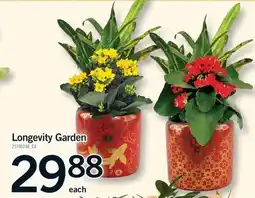 Fortinos LONGEVITY GARDEN offer