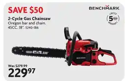 Home Hardware 2-Cycle Gas Chainsaw offer
