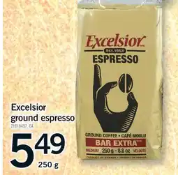 Fortinos EXCELSIOR GROUND ESPRESSO offer
