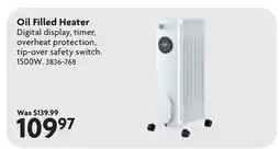 Home Hardware Oil Filled Heater offer