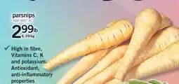 Fortinos PARSNIPS offer
