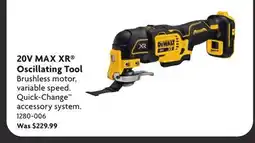 Home Hardware 20V MAX XR Oscillating Too offer