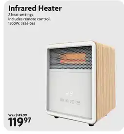 Home Hardware Infrared Heater offer
