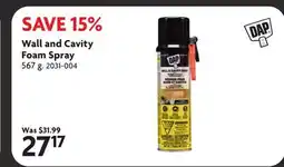 Home Hardware Wall and Cavity Foam Spray offer