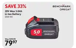 Home Hardware 20V Max 5.0Ah Li-Ion Battery offer