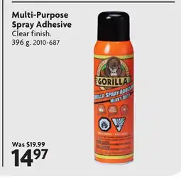 Home Hardware Multi-Purpose Spray Adhesive offer