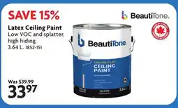Home Hardware Latex Ceiling Paint offer