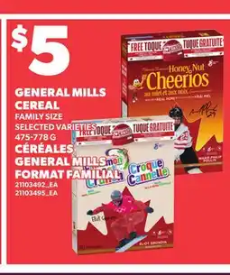Independent Grocer GENERAL MILLS CEREAL offer