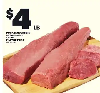 Independent Grocer PORK TENDERLOIN offer