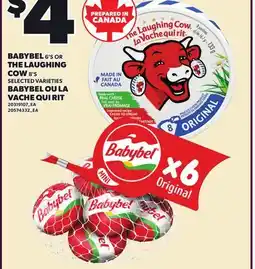 Independent Grocer BABYBEL 6'S OR THE LAUGHING COW 8'S offer