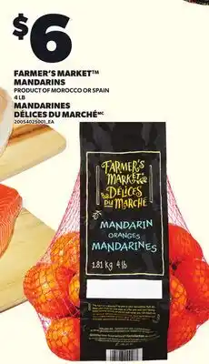 Independent Grocer FARMER'S MARKET MANDARINS, 4 LB offer