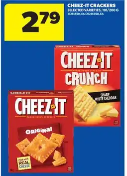 Real Canadian Superstore CHEEZ-IT CRACKERS, 191/200 G offer