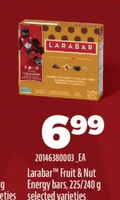 Real Canadian Superstore LARABAR FRUIT & NUT ENERGY BARS, 225/240 G offer