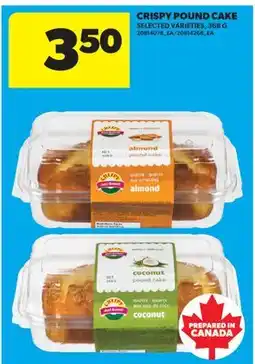 Real Canadian Superstore CRISPY POUND CAKE offer