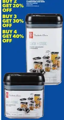 Real Canadian Superstore PANTRY STORAGE CANNISTERS AND BINS offer