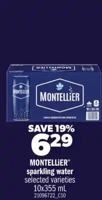 Real Canadian Superstore MONTELLIER SPARKLING WATER offer