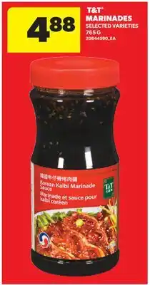 Real Canadian Superstore T & T MARINADES offer