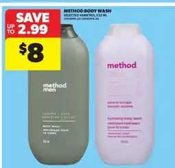 Real Canadian Superstore METHOD BODY WASH offer