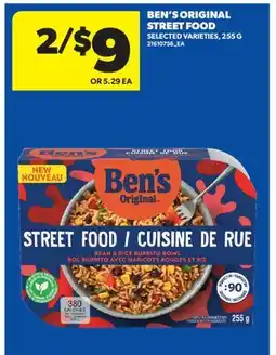 Real Canadian Superstore BEN'S ORIGINAL STREET FOOD offer
