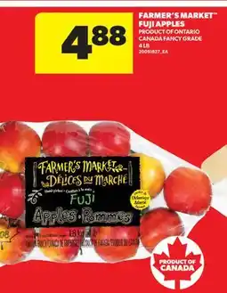 Real Canadian Superstore FARMER'S MARKET FUJI APPLES, 4 LB offer