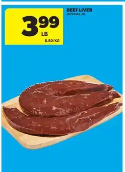 Real Canadian Superstore BEEF LIVER offer