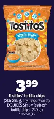 Real Canadian Superstore TOSTITOS TORTILLA CHIPS offer