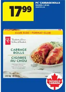 Real Canadian Superstore PC CABBAGE ROLLS offer