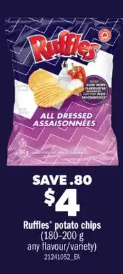 Real Canadian Superstore RUFFLES POTATO CHIPS offer