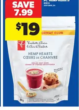Real Canadian Superstore PC HEMP HEARTS offer