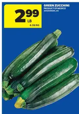 Real Canadian Superstore GREEN ZUCCHINI offer