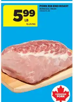 Real Canadian Superstore PORK RIB END ROAST offer