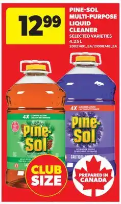 Real Canadian Superstore PINE-SOL MULTI-PURPOSE LIQUID CLEANER offer