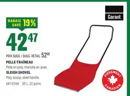 BMR PELLE-TRAÎNEAU offer