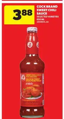 Real Canadian Superstore COCK BRAND SWEET CHILI SAUCE offer