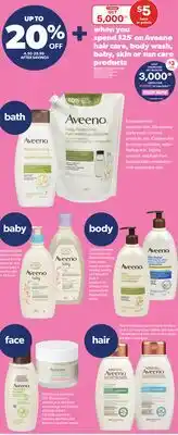 Real Canadian Superstore AVEENO HAIR CARE, BODY WASH, BABY, SKIN OR SUN CARE PRODUCTS offer