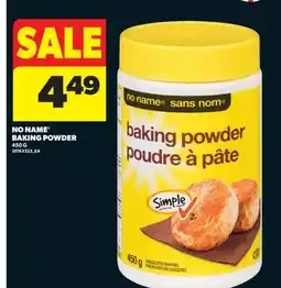 Real Canadian Superstore NO NAME BAKING POWDER offer