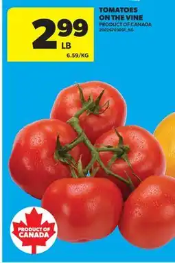 Real Canadian Superstore TOMATOES ON THE VINE offer