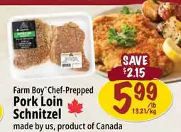 Farm Boy Farm Boy Chef-Prepped Pork Loin Schnitzel offer